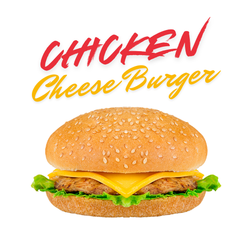 Chicken Burger with cheese 