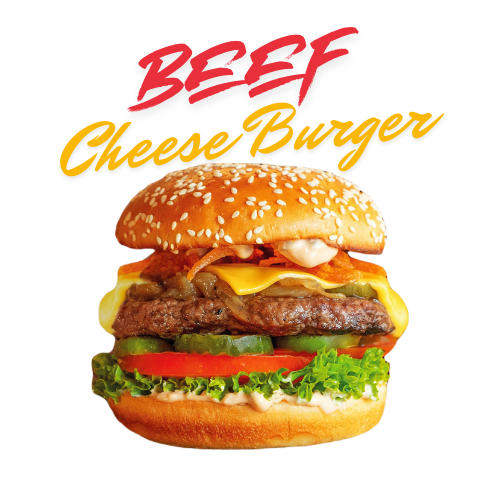 Beef Burger with cheese