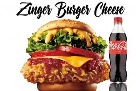 Combo 1 Cheese Zinger Burger