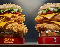 Combo 2 Cheese Zinger Burger