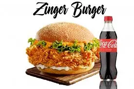 Combo 1 Reg. Zinger Burger  